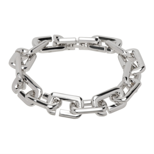 Marc Jacobs Silver The J Marc Chain Link Bracelet