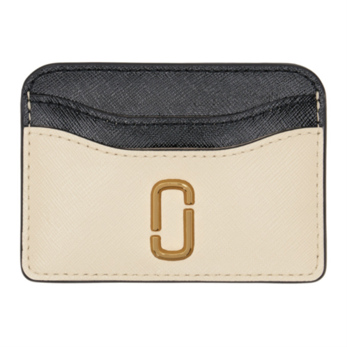 Marc Jacobs Black & Off-White The Snapshot Card Holder
