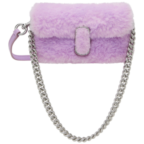 Marc Jacobs Purple The Mini Faux-Fur Bag