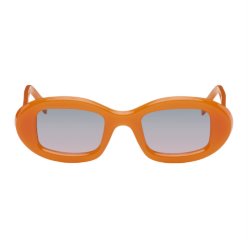 RETROSUPERFUTURE Orange Tutto Sunglasses