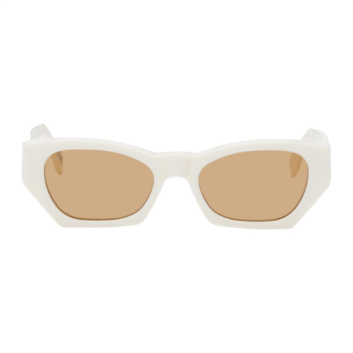 RETROSUPERFUTURE Off-White Amata Sunglasses