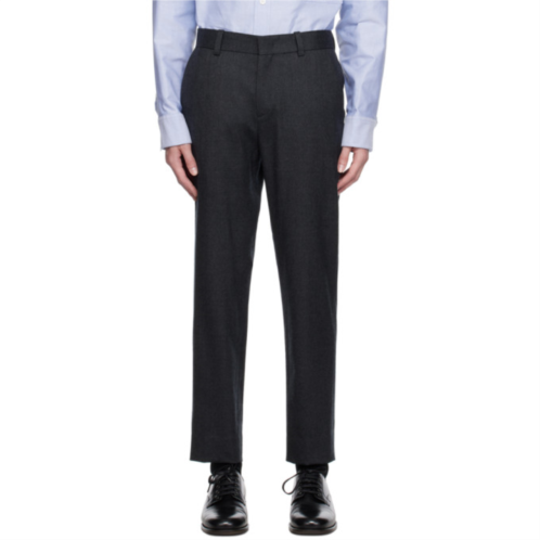 Solid Homme Gray Tapered Trousers