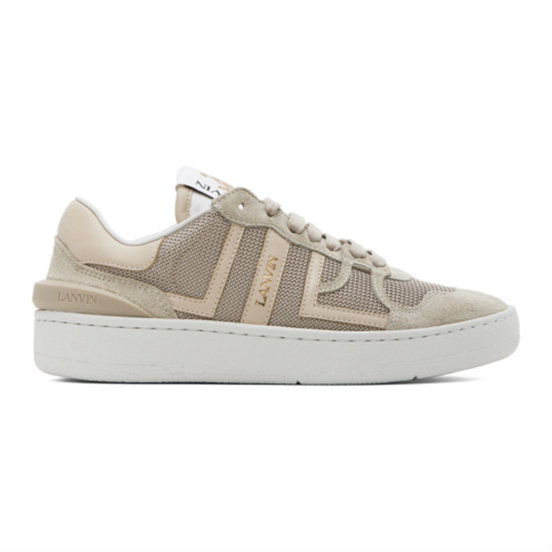 Lanvin Beige Clay Sneakers