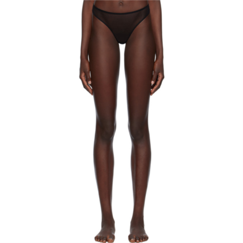 Agent Provocateur Black Lucky Thong