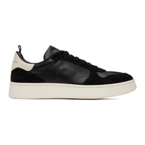 Officine Creative Black Mower 011 Sneakers