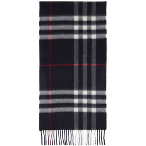 Burberry Navy The Check Scarf