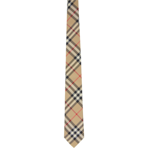 Burberry Beige Vintage Check Tie