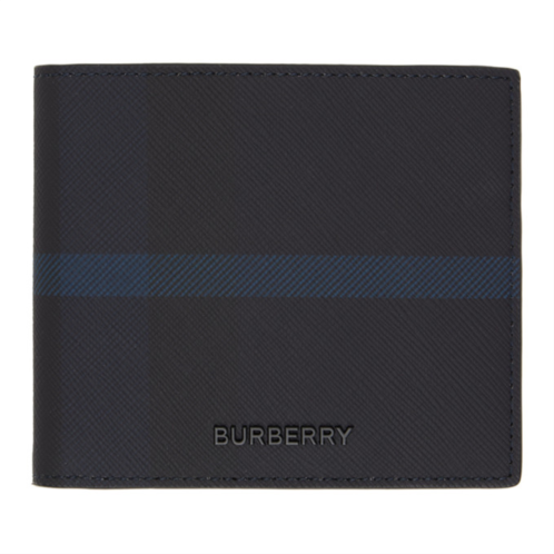 Burberry Gray Stripe Wallet