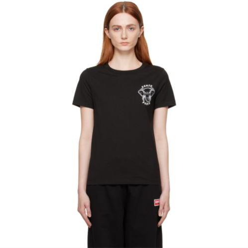 Black Kenzo Paris Varsity Jungle T-Shirt