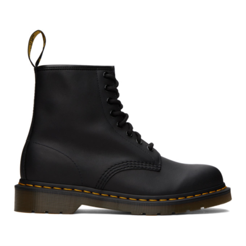 Dr. Martens Black 1460 Greasy Lace-Up Boots