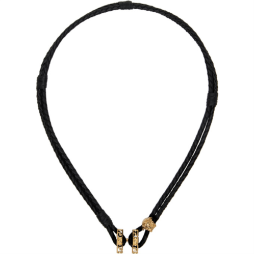 Versace Black Medusa Necklace
