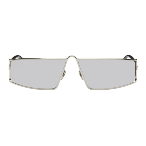 Saint Laurent SSENSE Exclusive Silver SL 606 Sunglasses