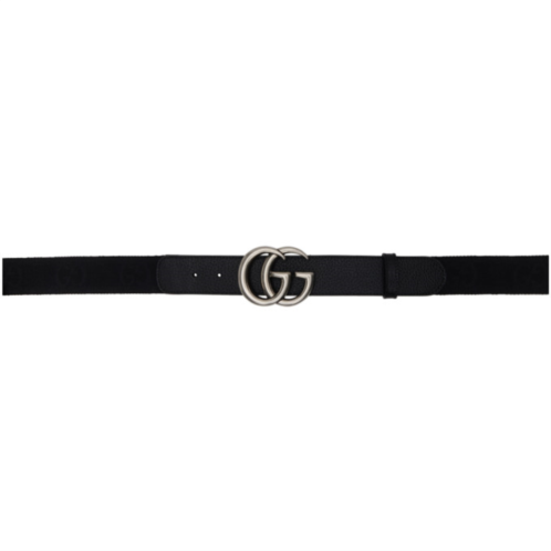 Gucci Black Marmont Jumbo Belt