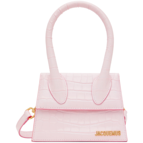 JACQUEMUS Pink Le Chouchou Le Chiquito Moyen Bag