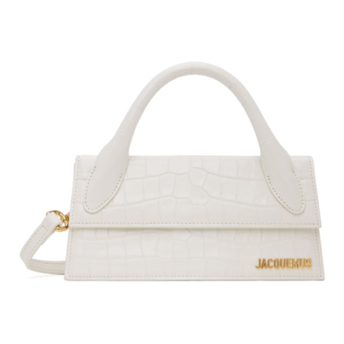 JACQUEMUS Off-White Le Chiquito Long Bag