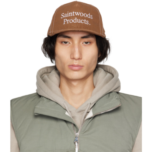 Saintwoods Brown Products Cap