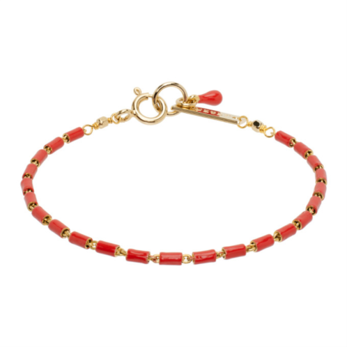 Isabel Marant Gold & Orange Casablanca Bracelet