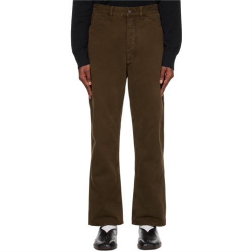 LEMAIRE Brown Curved Jeans