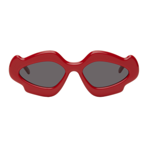 LOEWE Red Flame Sunglasses