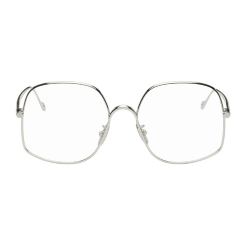 LOEWE Silver Square Glasses