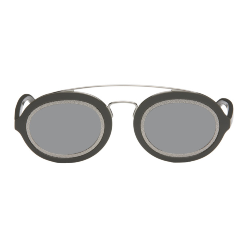 Fendi Gray FF Around Sunglasses