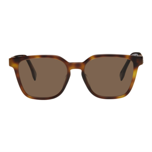 Fendi Tortoiseshell Diagonal Sunglasses
