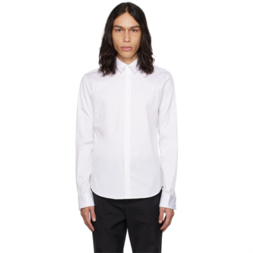 WOOYOUNGMI White Spread Collar Shirt