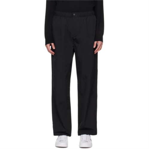 Fred Perry Black Drawstring Track Pants
