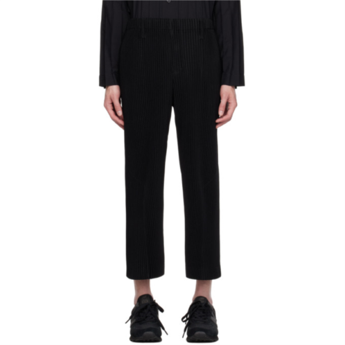 HOMME PLISSEE ISSEY MIYAKE Black Tailored Pleats 1 Trousers
