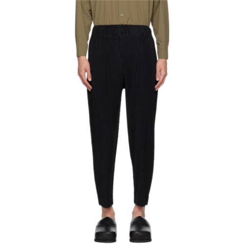 HOMME PLISSEE ISSEY MIYAKE Black Monthly Color July Trousers