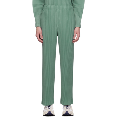 HOMME PLISSEE ISSEY MIYAKE Green Monthly Color August Trousers