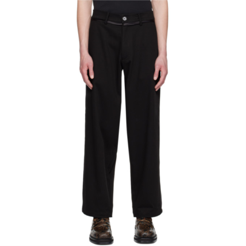 INSATIABLE HIGH SSENSE Exclusive Black Prelude Trousers
