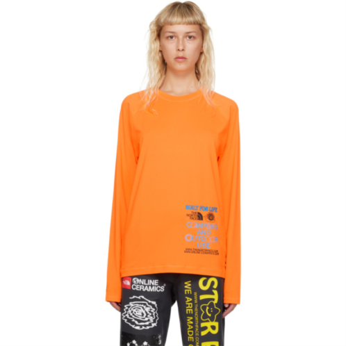 The North Face Orange Online Ceramics Edition Class V Water Long Sleeve T-Shirt