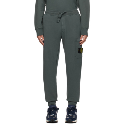 Stone Island Gray Drawstring Sweatpants