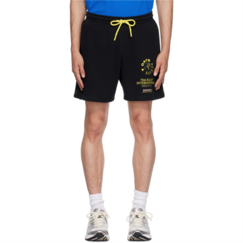 7 DAYS Active Black Relaxed Shorts