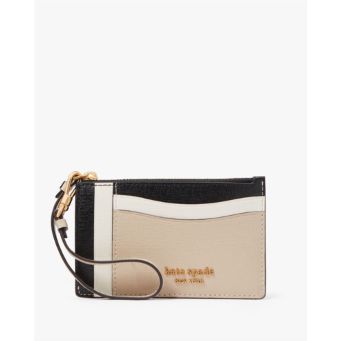 Kate spade Morgan Colorblocked Card Case Wristlet