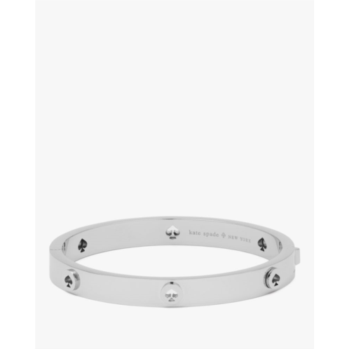 Kate spade Spot The Spade Studded Hinged Bangle