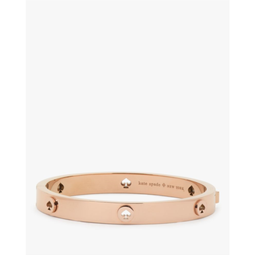 Kate spade Spot The Spade Studded Hinged Bangle