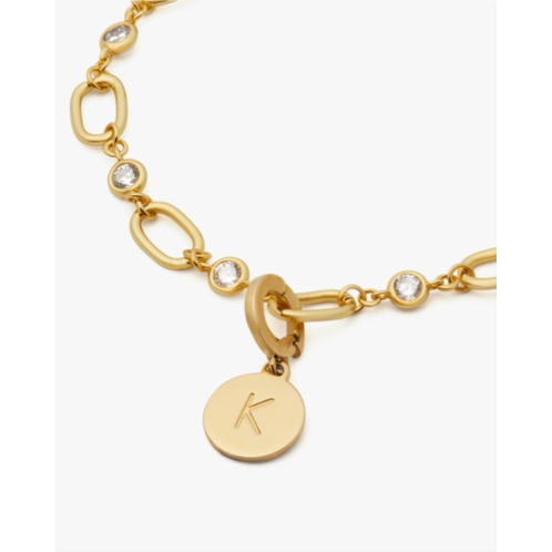 Kate spade One In A Million Chain & Crystal Line Bracelet