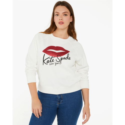 Kate spade Lipstick Kiss Sweatshirt