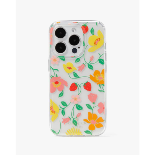 Kate spade Strawberry Garden Stability Ring And Case I Phone 15 Pro