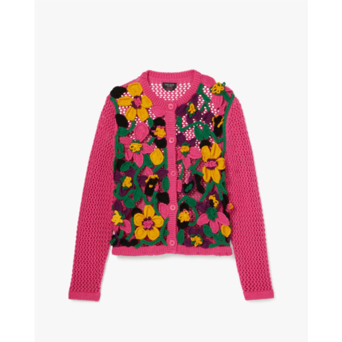 Kate spade Orchid Bloom Crochet Cardigan