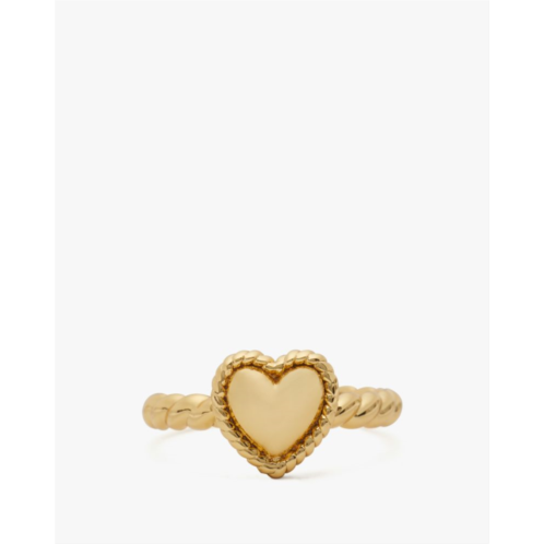 Kate spade Golden Hour Heart Ring