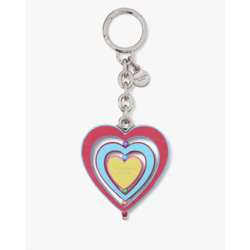 Kate spade Rainbow Heart Keyfob