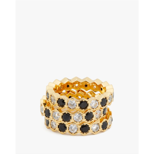 Kate spade On The Ball Stacking Ring Set