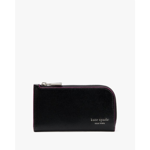 Kate spade Devin Glitter Edge Small Slim Bifold Wallet