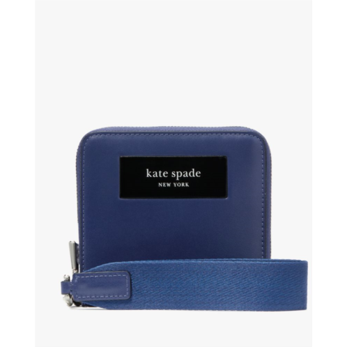 Kate spade Label Small Compact Webbed Wristlet