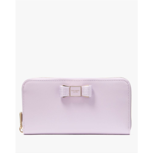 Kate spade Morgan Bow Zip Around Continental Wallet