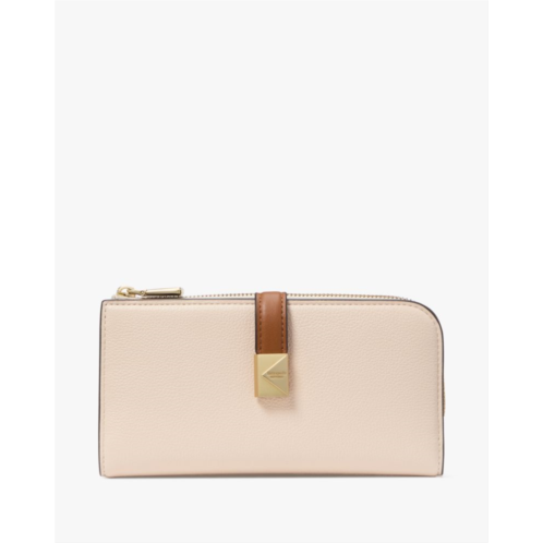 Kate spade Deco Colorblocked Zip Slim Wallet