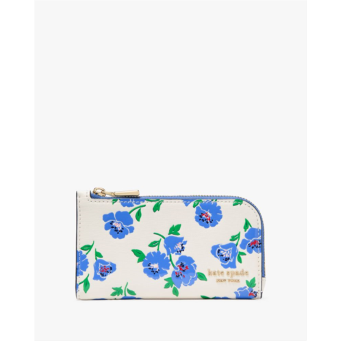 Kate spade Devin Springtime Blooms Small Slim Bifold Wallet